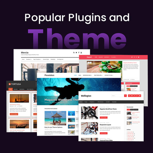 Popular Plugins And Theme